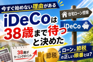iDeCoを今すぐ始めてはいけない人｜ローン控除中は順番が命