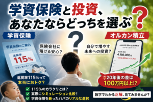 学資保険より投資が正解な理由｜0歳児パパが計算した全シミュレーション